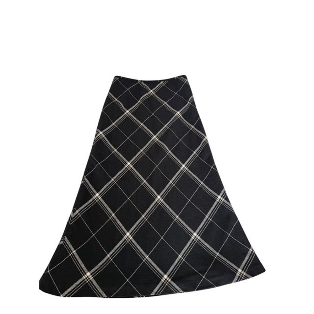 Ralph Lauren Collection Women's Purple Label Maxi 100% Cashmere Skirt-Size 2